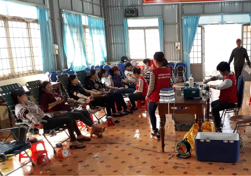 UBND huyện Krông Búk tổ chức hiến máu nhân đạo đợt 3 năm 2019